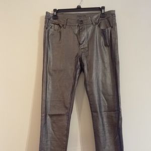 Gunmetal Metallic Jeans NWOT-Tristan (Canadian Brand)